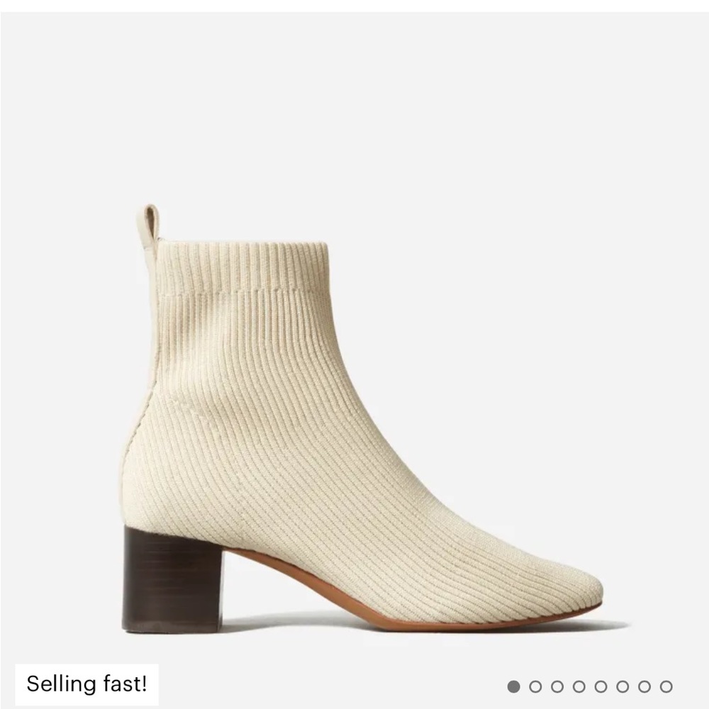 Everlane Glove Boot in Bone